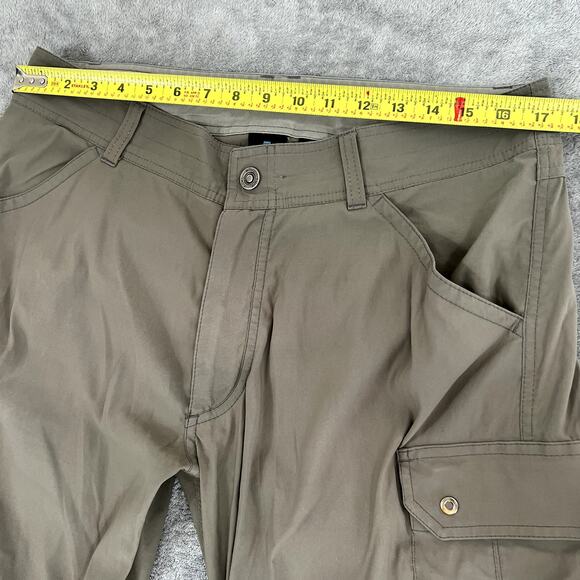 Kuhl Renegade Convertible Stealth Pants Men's 34x32 Hiking Sport Outdoor Tan - Picture 9 of 12